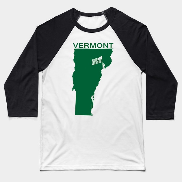 Vermont Baseball T-Shirt by barmalisiRTB
